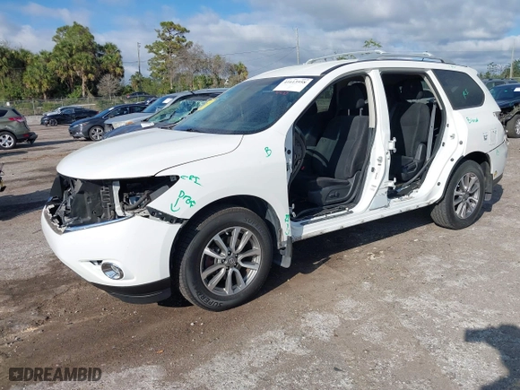 2013 Nissan Pathfinder SL with VIN 5N1AR2MN2DC650590, listed as a IAAI auction lot 41613958 with 111,264 mi miles. Bid and sale history available at carsss.com. Image 18.