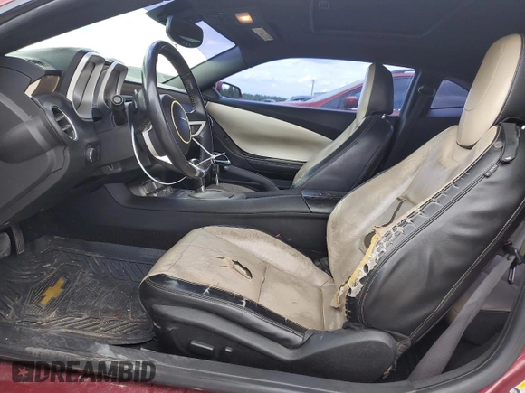 2010 Chevrolet Camaro 2LT with VIN 2G1FC1EV7A9117084, listed as a Copart auction lot 55469015 with 176,936 mi miles and Salvage title. Bid and sale history available at DreamBid. Image 7.