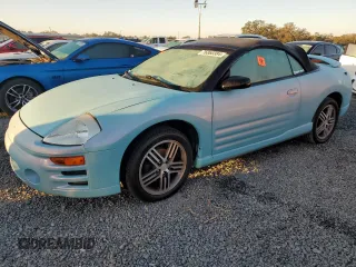 2005 Mitsubishi Eclipse GTS with VIN 4A3AE75H25E033876, listed as a Copart auction lot 76860384 with 0 mi miles and Salvage Title. Bid and sale history available at carsss.com. Image 1.