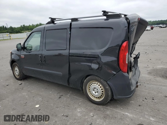 2017 Ram ProMaster City Cargo Tradesman with VIN ZFBERFABXH6H30480, listed as a Copart auction lot 64974914 with 156,482 mi miles and Salvage Title. Bid and sale history available at DreamBid. Image 2.