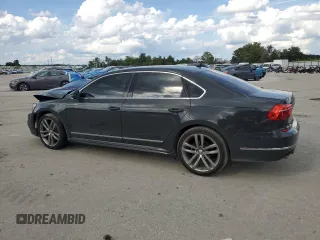 2016 Volkswagen Passat 1.8T R-Line w/Comfort Pkg with VIN 1VWAS7A36GC045076, listed as a Copart auction lot 71156064 with 89,306 mi miles and Salvage Title. Bid and sale history available at carsss.com. Image 2.