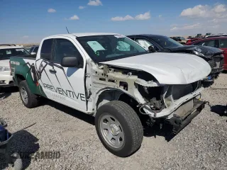 2021 Chevrolet Colorado 2WD Work Truck with VIN 1GCHSBEA0M1207692, listed as a Copart auction lot 71365804 with 64,382 mi miles and Salvage title. Bid and sale history available at DreamBid. Image 4.