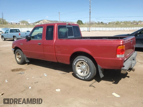 1999 Ford Ranger XL with VIN 1FTYR14V2XPC01324, listed as a Copart auction lot 52988155 with 174,461 mi miles and Clean Title. Bid and sale history available at carsss.com. Image 2.