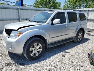 2012 Nissan Pathfinder S z VIN 5N1AR1NB9CC636862, wystawiony jako Copart lot #56337645 z przebiegiem 221 304 mil mil oraz Szkoda całkowita • Salvage title. Historia ofert i sprzedaży dostępna na DreamBid. Obrazek 1.