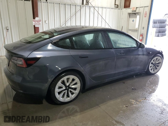 2022 Tesla Model 3 Long Range z VIN 5YJ3E1EB6NF289327, wystawiony jako Copart lot #58176825 z przebiegiem 120 883 mil mil oraz Czysty tytuł • Clean title. Historia ofert i sprzedaży dostępna na DreamBid. Obrazek 3.