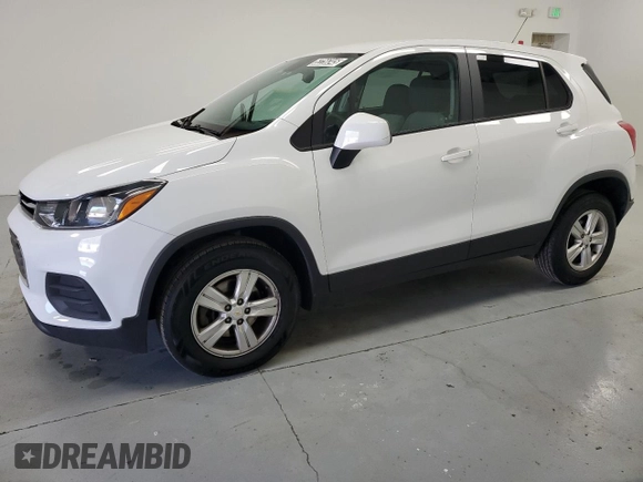 2022 Chevrolet Trax LS with VIN KL7CJNSM9NB512209, listed as a Copart auction lot 52256345 with 60,571 mi miles and Clean Title. Bid and sale history available at carsss.com. Image 1.