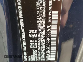 2015 BMW 4 Series 428i with VIN WBA3N3C52FK232570, listed as a Copart auction lot 49392085 with 91,342 mi miles and Salvage Title. Bid and sale history available at DreamBid. Image 12.
