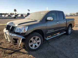 2006 Nissan Titan LE z VIN 1N6AA07B96N514026, wystawiony jako Copart lot #42047675 z przebiegiem 230 825 mil mil oraz Szkoda całkowita • Salvage title. Historia ofert i sprzedaży dostępna na DreamBid. Obrazek 1.