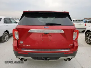 2020 Ford Explorer Platinum with VIN 1FM5K8HC0LGC24311, listed as a Copart auction lot 53174255 with 44,022 mi miles and Clean title. Bid and sale history available at DreamBid. Image 6.