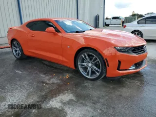 2019 Chevrolet Camaro 2LT with VIN 1G1FD1RX5K0111823, listed as a Copart auction lot 73771734 with 43,840 mi miles and Salvage Title. Bid and sale history available at carsss.com. Image 4.
