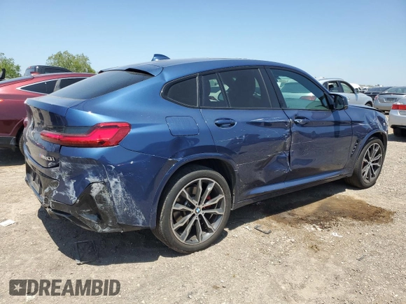 2023 BMW X4 M40i z VIN 5UX43DT00P9P32175, wystawiony jako Copart lot #51760625 z przebiegiem 17 620 mil mil oraz Szkoda całkowita • Salvage title. Historia ofert i sprzedaży dostępna na DreamBid. Obrazek 3.