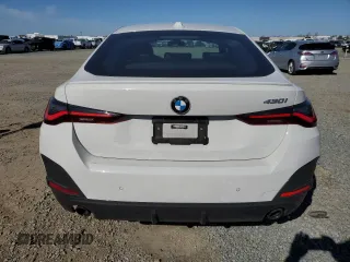 2022 BMW 4 Series 430i with VIN WBA63AV00NFM76170, listed as a Copart auction lot 49300505 with 37,469 mi miles and Salvage title. Bid and sale history available at DreamBid. Image 6.