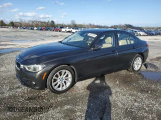2018 BMW 3 Series 320i xDrive with VIN WBA8E5G57JNV02086, listed as a Copart auction lot 48013725 with 82,143 mi miles and Clean Title. Bid and sale history available at carsss.com. Image 1.
