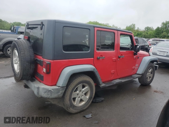 2008 Jeep Wrangler Unlimited X с VIN 1J8GA39178L548461, выставлен на аукционе Copart как лот 56538145 с пробегом 174 197 миль миль и Чистый • Clean title. История ставок и продаж доступна на DreamBid. Изображение 3.