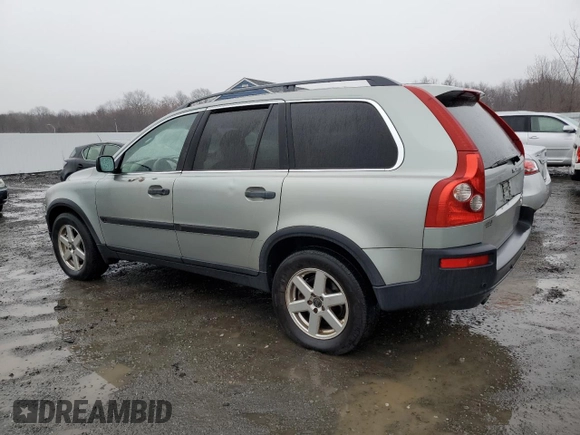2004 Volvo XC90 with VIN YV1CM59H441081229, listed as a Copart auction lot 43634705 with 167,067 mi miles and Clean Title. Bid and sale history available at carsss.com. Image 2.