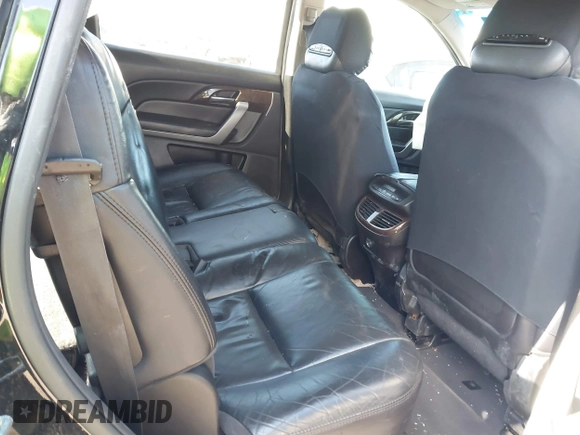 2011 Acura MDX with VIN 2HNYD2H2XBH525102, listed as a IAAI auction lot 41791472 with 165,355 mi miles. Bid and sale history available at carsss.com. Image 8.