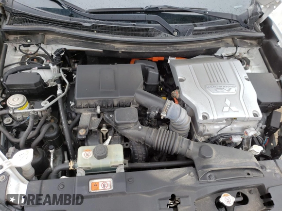 2018 Mitsubishi Outlander SEL with VIN JA4J24A54JZ620762, listed as a Copart auction lot 53100985 with 137,096 mi miles and Salvage title. Bid and sale history available at DreamBid. Image 11.