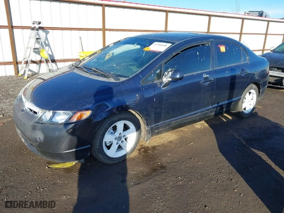 2007 Honda Civic Sdn EX with VIN 1HGFA16817L085709, listed as a IAAI auction lot 41706808 with 177,554 mi miles. Bid and sale history available at carsss.com. Image 2.