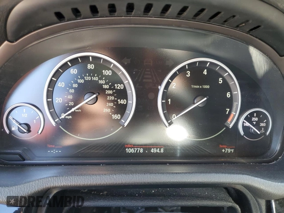 2017 BMW X4 xDrive28i with VIN 5UXXW3C55H0T78203, listed as a Copart auction lot 45736213 with 106,778 mi miles. Bid and sale history available at carsss.com. Image 9.