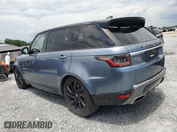 2018 Land Rover Range Rover Sport HSE with VIN SALWR2RV2JA698495, listed as a Copart auction lot 64785085 with 153,492 mi miles and Clean title. Bid and sale history available at DreamBid. Image 2.