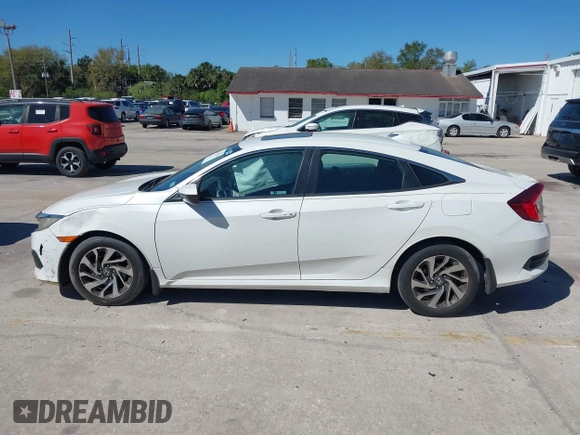 2018 Honda Civic Sedan EX with VIN 19XFC2F78JE037551, listed as a IAAI auction lot 41733255 with 93,664 mi miles. Bid and sale history available at carsss.com. Image 14.