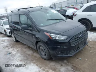 2023 Ford Transit Connect XLT with VIN NM0LS7T21P1558583, listed as a IAAI auction lot 41357485 with 23,635 mi miles and . Bid and sale history available at DreamBid. Image 1.