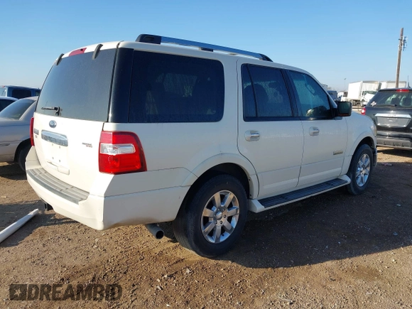 2007 Ford Expedition Limited with VIN 1FMFU19527LA56416, listed as a IAAI auction lot 41655342 with 25,549 mi miles. Bid and sale history available at carsss.com. Image 4.