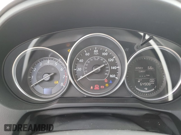 2015 Mazda 6 i Touring with VIN JM1GJ1V55F1210148, listed as a Copart auction lot 52235465 with 64,908 mi miles and Salvage Title. Bid and sale history available at carsss.com. Image 9.