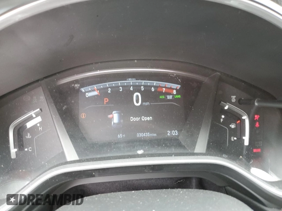 2021 Honda CR-V EX-L with VIN 2HKRW1H87MH417047, listed as a Copart auction lot 54723795 with 30,435 mi miles and Salvage Title. Bid and sale history available at carsss.com. Image 9.