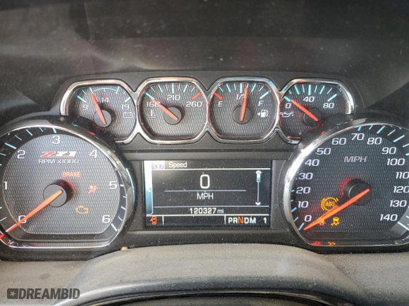 2015 Chevrolet Silverado 2500HD LT with VIN 1GC1KVEGXFF160071, listed as a Copart auction lot 46056335 with 120,327 mi miles and Salvage Title. Bid and sale history available at carsss.com. Image 9.