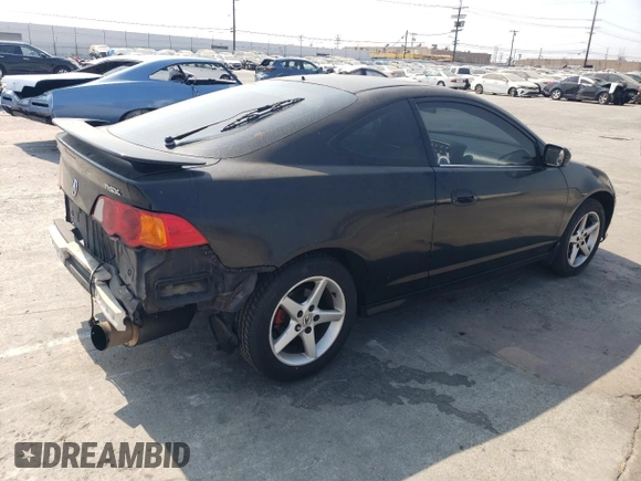 2003 Acura RSX with VIN JH4DC53823C002809, listed as a Copart auction lot 71439684 with 145,552 mi miles and Salvage Title. Bid and sale history available at carsss.com. Image 3.