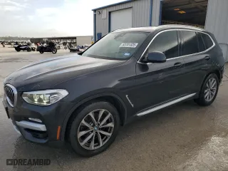 2019 BMW X3 sDrive30i with VIN 5UXTR7C58KLF29363, listed as a Copart auction lot 53701325 with 97,346 mi miles and Salvage Title. Bid and sale history available at carsss.com. Image 1.
