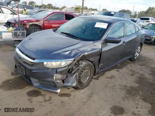 2017 Honda Civic Sedan LX with VIN 2HGFC2F53HH521805, listed as a IAAI auction lot 41911252 with 102,655 mi miles. Bid and sale history available at carsss.com. Image 2.