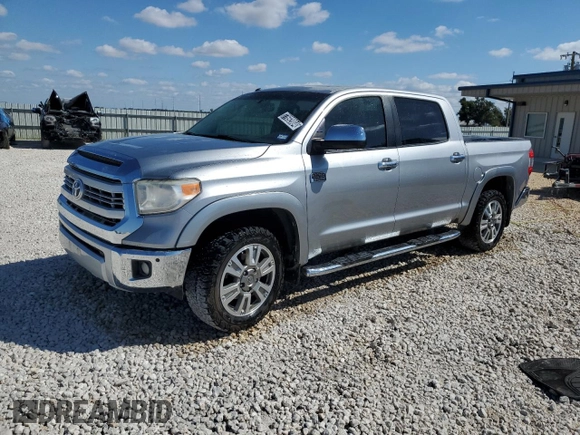 2015 Toyota Tundra 4WD Truck Platinum with VIN 5TFAW5F16FX470081, listed as a Copart auction lot 77692004 with 120,569 mi miles and Clean Title. Bid and sale history available at carsss.com. Image 1.