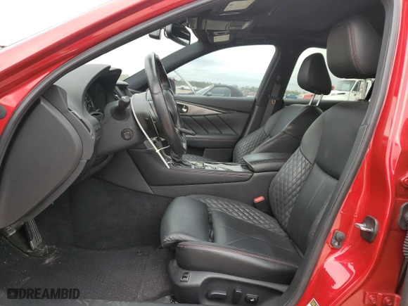 2020 Infiniti Q50 RED SPORT 400 with VIN JN1FV7AP4LM630619, listed as a Copart auction lot 89322685 with NaN miles and Salvage Title. Bid and sale history available at carsss.com. Image 7.