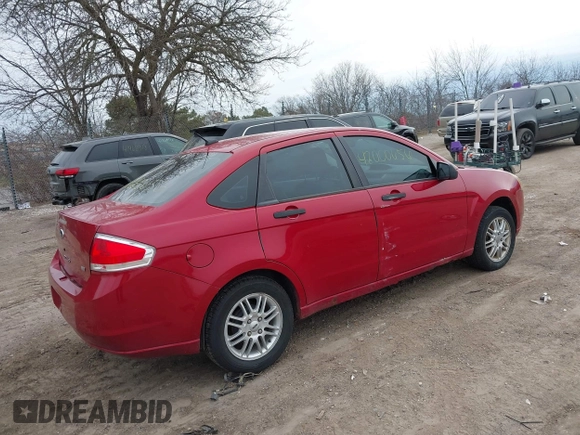 2009 Ford Focus SE with VIN 1FAHP35N89W246797, listed as a IAAI auction lot 42000656 with 150,646 mi miles. Bid and sale history available at carsss.com. Image 4.
