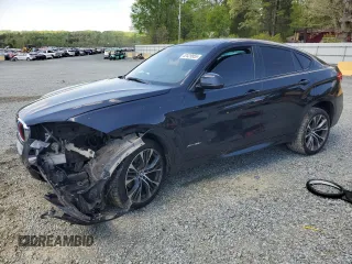 2016 BMW X6 xDrive35i z VIN 5UXKU2C52G0N82708, wystawiony jako Copart lot #52429955 z przebiegiem Nie podano mil oraz Szkoda całkowita • Salvage title. Historia ofert i sprzedaży dostępna na DreamBid. Obrazek 1.