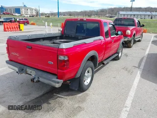 2002 Ford Ranger XL Fleet with VIN 1FTZR45E82PA15624, listed as a IAAI auction lot 41867220 with 207,603 mi miles. Bid and sale history available at carsss.com. Image 4.