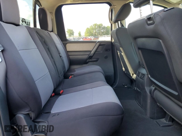 2012 Nissan Titan SV with VIN 1N6BA0EC6CN312465, listed as a Copart auction lot 58722815 with 186,207 mi miles and Salvage title. Bid and sale history available at DreamBid. Image 10.