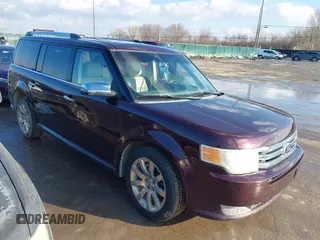 2011 Ford Flex Limited with VIN 2FMGK5DC6BBD04943, listed as a IAAI auction lot 41674422 with 155,636 mi miles. Bid and sale history available at carsss.com. Image 1.
