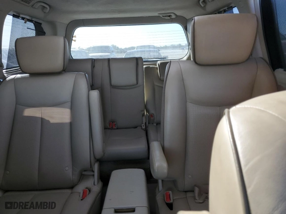 2012 Nissan Quest LE with VIN JN8AE2KP2C9049037, listed as a Copart auction lot 76486954 with NaN miles and Salvage Title. Bid and sale history available at carsss.com. Image 10.