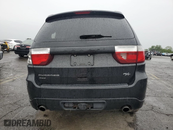 2012 Dodge Durango R/T with VIN 1C4SDJCT2CC104470, listed as a Copart auction lot 58360745 with 134,361 mi miles and Salvage title. Bid and sale history available at DreamBid. Image 6.