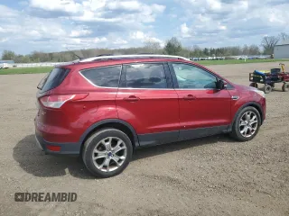 2014 Ford Escape Titanium with VIN 1FMCU9J94EUE49129, listed as a Copart auction lot 54357125 with 205,519 mi miles and Salvage Title. Bid and sale history available at carsss.com. Image 3.