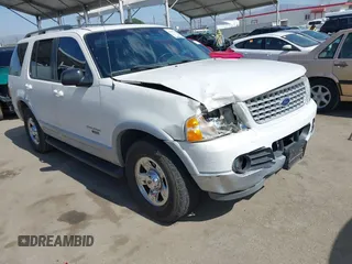 2002 Ford Explorer z VIN 1FMZU75E42ZA65422, wystawiony jako IAAI lot #41691552 z przebiegiem 220 713 mil mil oraz . Historia ofert i sprzedaży dostępna na DreamBid. Obrazek 1.