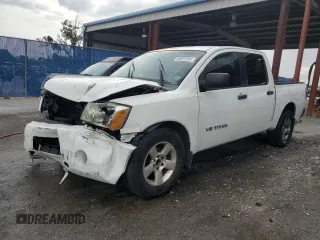 2007 Nissan Titan SE with VIN 1N6BA07A57N210172, listed as a Copart auction lot 58901265 with 192,006 mi miles and Salvage title. Bid and sale history available at DreamBid. Image 1.