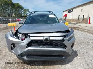 2025 Toyota RAV4 XLE with VIN 2T3W1RFVXSC309764, listed as a IAAI auction lot 41866773 with 4,641 mi miles. Bid and sale history available at carsss.com. Image 12.