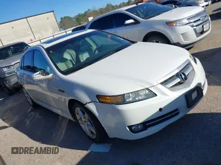 2007 Acura TL with VIN 19UUA66237A024826, listed as a IAAI auction lot 41736607 with 196,228 mi miles. Bid and sale history available at carsss.com. Image 1.