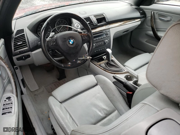 2009 BMW 1 Series 135i with VIN WBAUN93589VK40828, listed as a Copart auction lot 75919114 with 99,075 mi miles and Salvage Title. Bid and sale history available at carsss.com. Image 8.