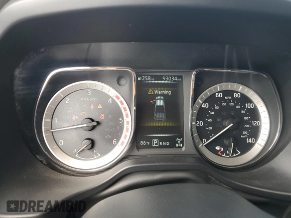 2016 Nissan Titan Pro-4X z VIN 1N6BA1F49GN500013, wystawiony jako Copart lot #67043695 z przebiegiem 93 034 mil mil oraz Nie do naprawy • Non repairable. Historia ofert i sprzedaży dostępna na DreamBid. Obrazek 9.