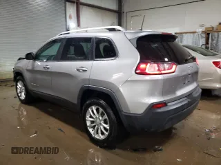 2019 Jeep Cherokee Latitude with VIN 1C4PJMCB3KD255284, listed as a Copart auction lot 46167495 with 95,166 mi miles and Salvage Title. Bid and sale history available at carsss.com. Image 2.